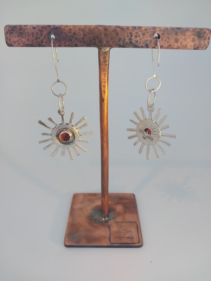 Sunshine Core Dangles (Hessonite Garnets)