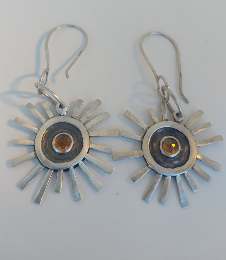 Sunshine Core Dangles (Spessartine Garnets)