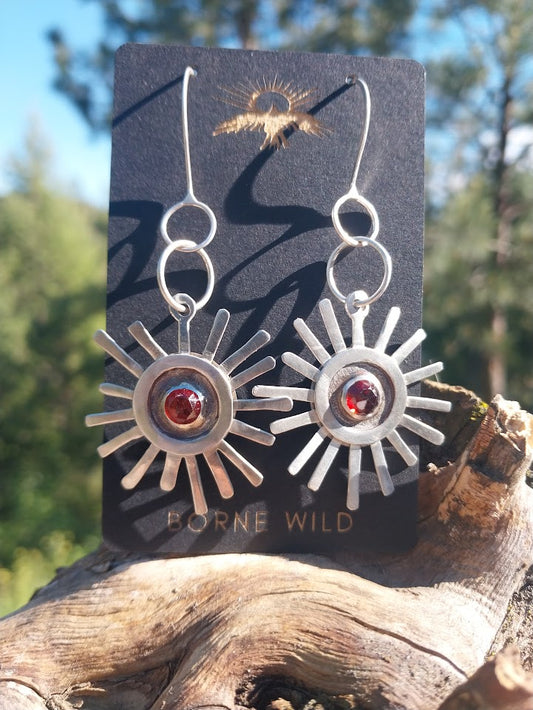 Sunshine Core Dangles (Hessonite Garnets)