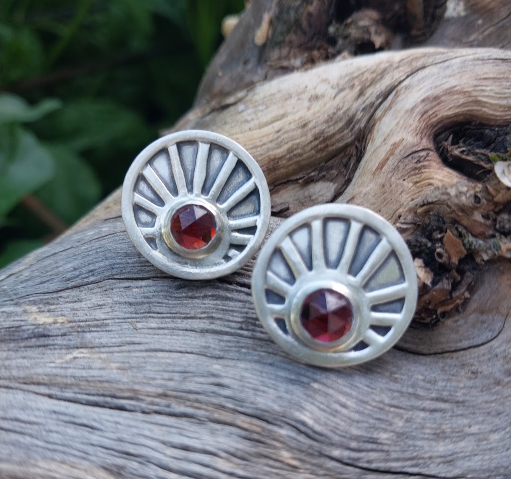 Sunburst Statement Studs