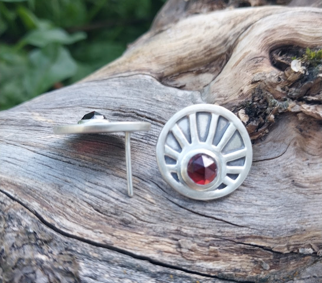 Sunburst Statement Studs