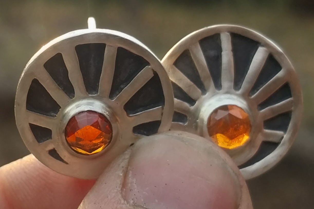 Sunburst Statement Studs