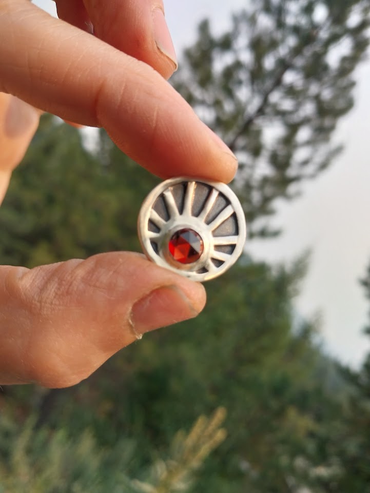 Sunburst Statement Studs