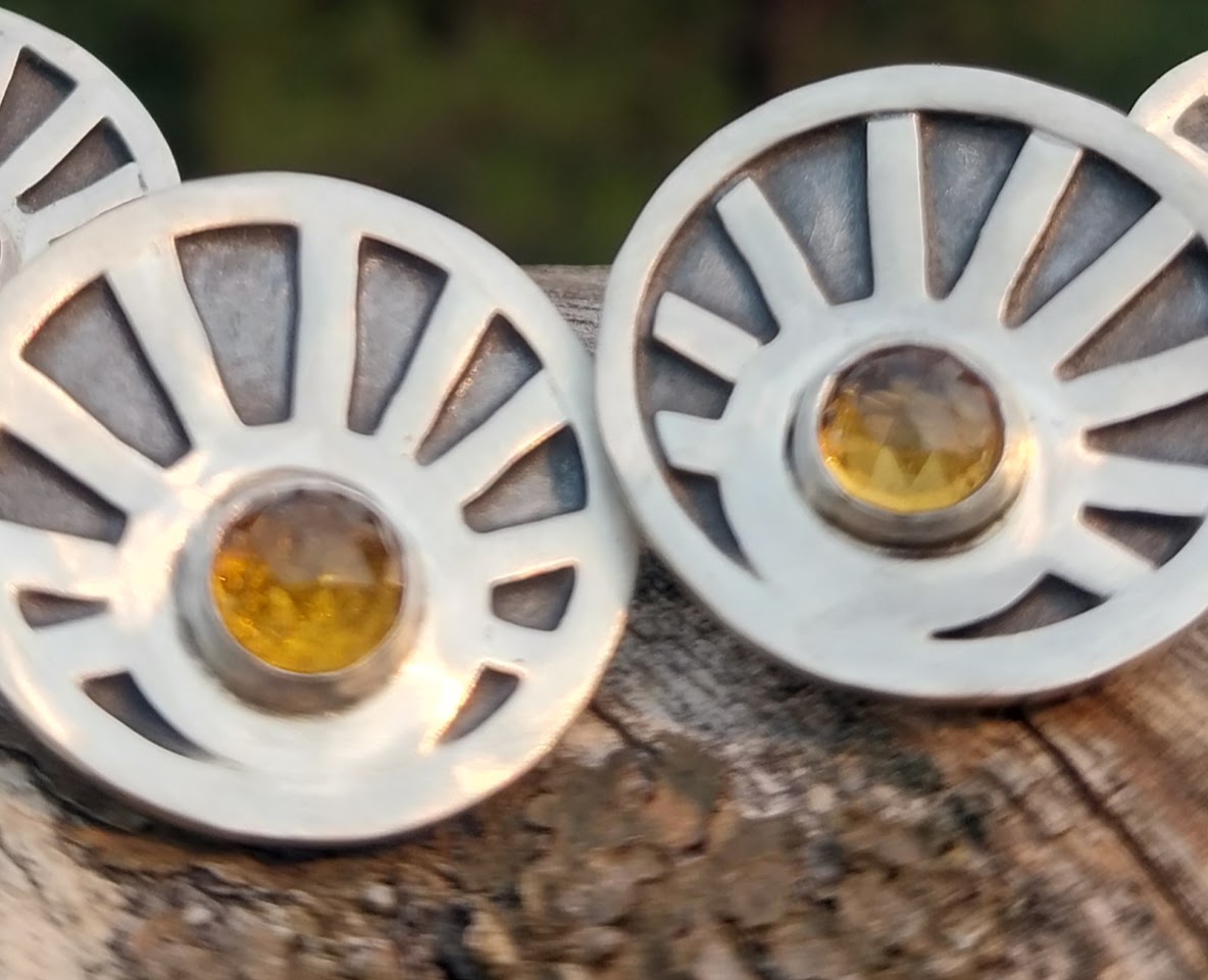 Sunburst Statement Studs
