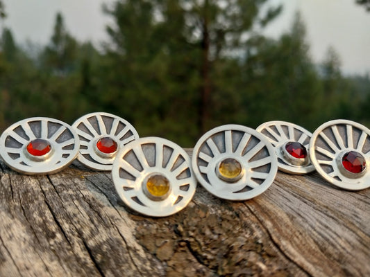 Sunburst Statement Studs